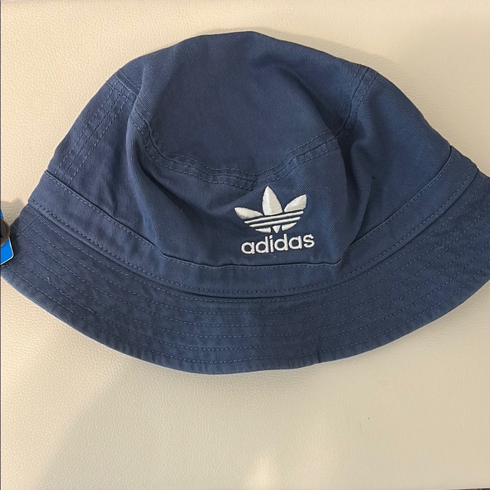 Blue Denim Adidas Bucket Hat